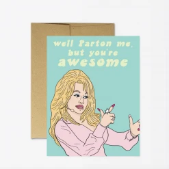 Party Mountain Paper Co. Lifestyle Parton Me Card