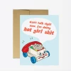 Party Mountain Paper Co. Hot Girl Phone Card Lifestyle