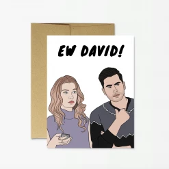 Party Mountain Paper Co. Schitt's Ew David Card