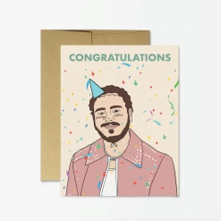 Party Mountain Paper Co. Malone Congrats Card