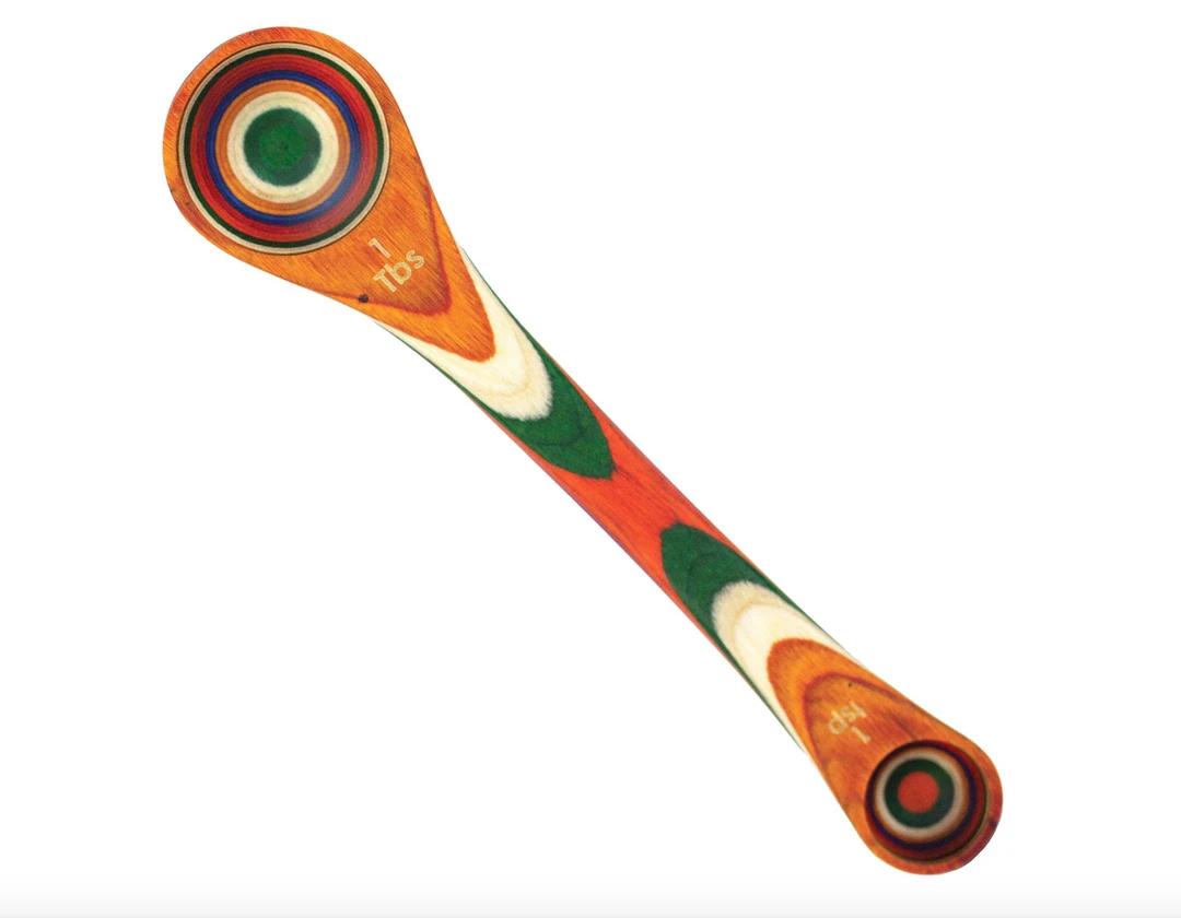 Totally Bamboo 2-in-1 Measuring Spoon - Eco-Friendly Kitchen Tool for Precise Measurements 4 Totally Bamboo Bamboo 2 In 1 Measuring Spoon