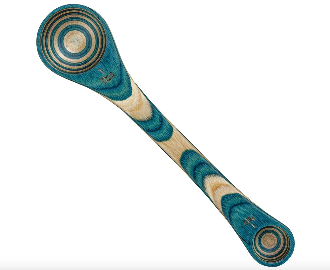 Totally Bamboo 2-in-1 Measuring Spoon - Eco-Friendly Kitchen Tool for Precise Measurements 3 Totally Bamboo Bamboo 2 In 1 Measuring Spoon