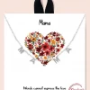 TRENDY Wholesale Spaced Mama Necklace