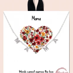 TRENDY Wholesale Spaced Mama Necklace