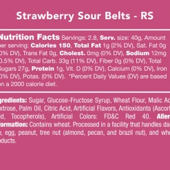 Candy Club Sour Belts