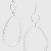 TRENDY Wholesale Uneven Circle Hoop Earrings