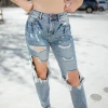 Cello Bottoms Bri High Rise Boyfriend Jeans