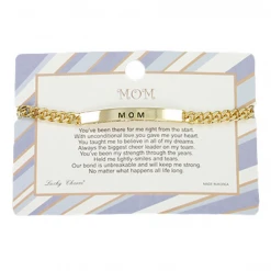 Golden Stella Inspirational Engraved Bracelet - Motivational Jewelry Gift for Women 10 Golden Stella Inspirational Engraved Bracelet