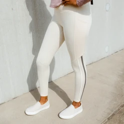 Mono B Pocket Panel Striped Leggings