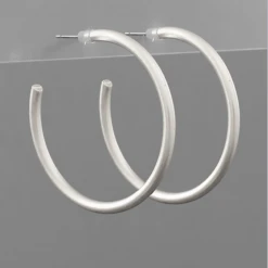 Golden Stella Classic Open Hoops Jewelry