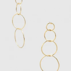 TRENDY Wholesale Jewelry Multi Hoop Dangle Earrings