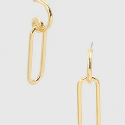 TRENDY Wholesale Jewelry Oval Dangle Earrings