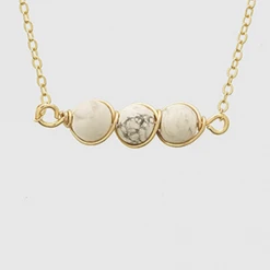 TRENDY Wholesale Multi Stone Necklace Jewelry - Stylish & Elegant Accessory for Women 7 TRENDY Wholesale Multi Stone Necklace Jewelry