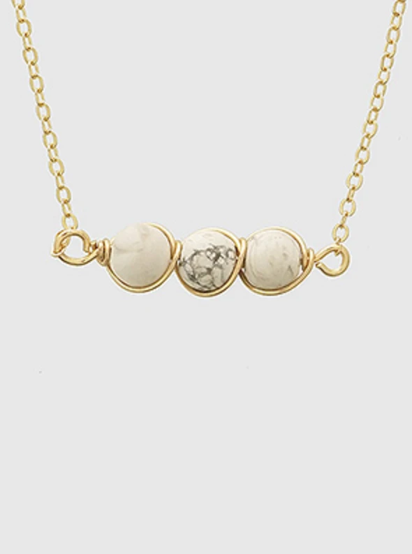 TRENDY Wholesale Multi Stone Necklace Jewelry - Stylish & Elegant Accessory for Women 5 TRENDY Wholesale Multi Stone Necklace Jewelry