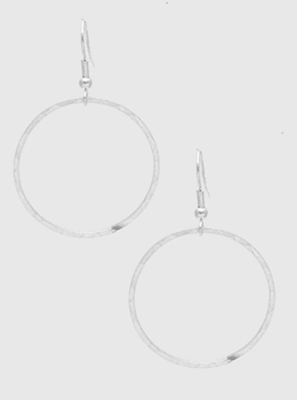 TRENDY Wholesale Textured Round Hoop Earrings - Stylish Jewelry for Women 4 TRENDY Wholesale Jewelry Textured Round Hoop Earrings