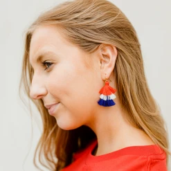 TRENDY Wholesale Layered Tassel Earrings