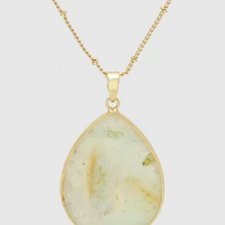 TRENDY Wholesale Natural Stone Pendant Necklace
