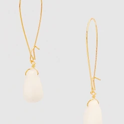 TRENDY Wholesale Jewelry Stone Teardrop Earrings