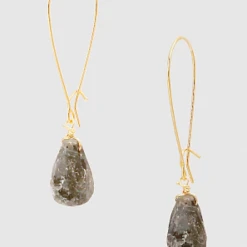 TRENDY Wholesale Jewelry Stone Teardrop Earrings