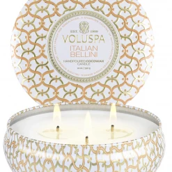 Voluspa 3 Wick Tin Candle