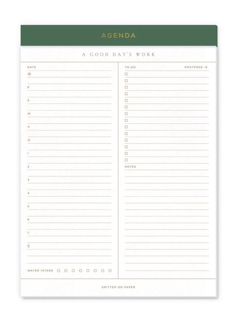 Smitten On Paper Legal Pad - Premium Writing Pad for Professionals & Students, Stylish Gift for Office & Home Use 4 Smitten On Paper Legal Pad