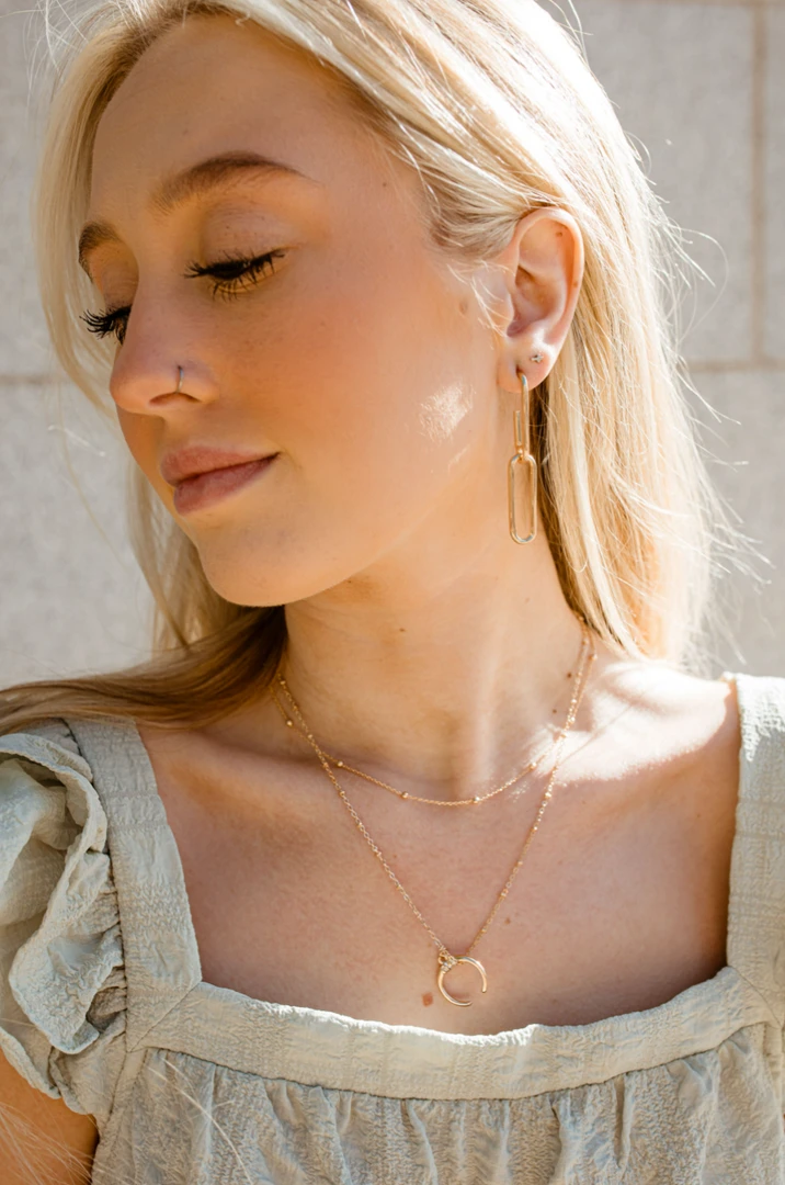 TRENDY Wholesale Link Chain Earrings - Stylish Jewelry for Women 3 TRENDY Wholesale Link Chain Earrings