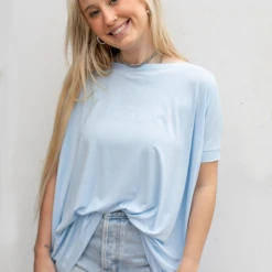 Short Sleeve Piko Top Tops