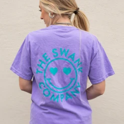 S&S Activewear Swank Smiley Tee Tops