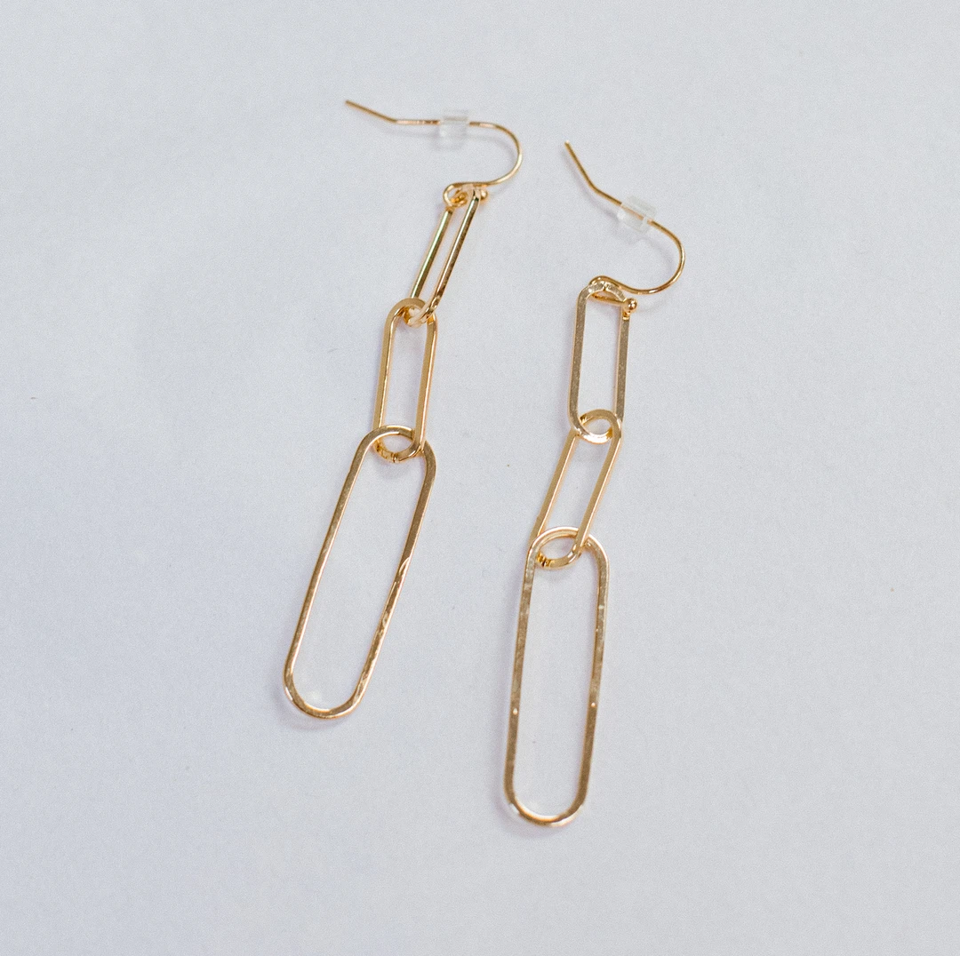 TRENDY Wholesale Link Chain Dangle Earrings - Stylish Jewelry for Women 3 TRENDY Wholesale Link Chain Dangle Earrings Jewelry