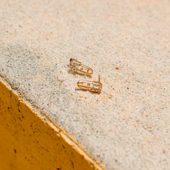 TRENDY Wholesale Safety Pin Stud Earrings Jewelry