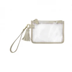Capri Designs Clear Wristlet Purse