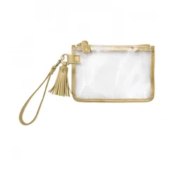 Capri Designs Clear Wristlet Purse