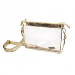 Capri Designs Lifestyle Small Clear Crossbody Bag