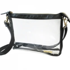 Capri Designs Large Clear Crossbody Bag Lifestyle