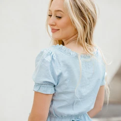 HYFVE Charlie Ruffle Top Blouses