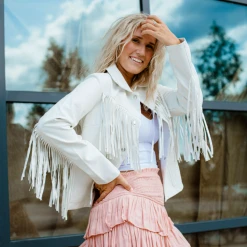 Cloud Ten Memphis Fringe Jacket