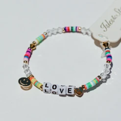 TRENDY Wholesale Jewelry Colorful Beaded Stretch Bracelet