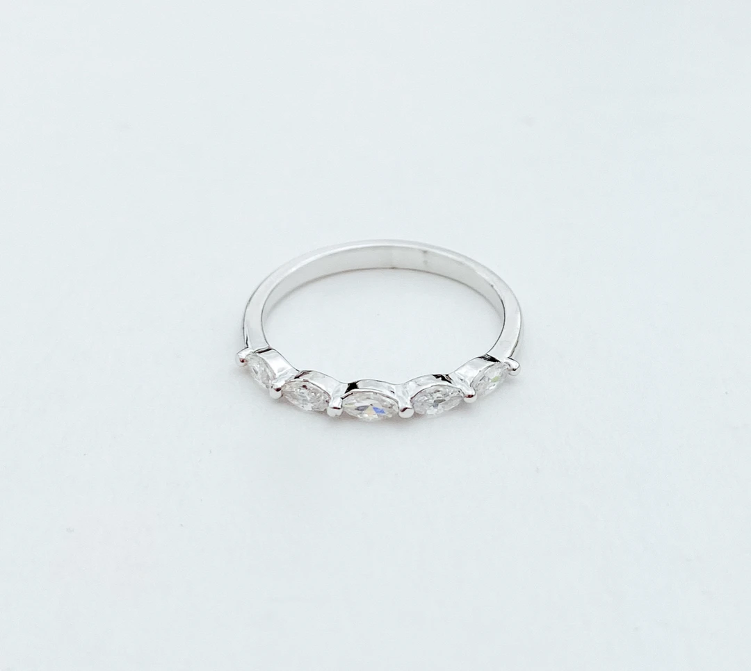 Trendy Wholesale Thin CZ Ring - Elegant Cubic Zirconia Jewelry for Women 3 TRENDY Wholesale Jewelry Thin CZ Ring
