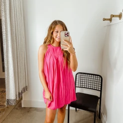 Entro Dresses Lana High Neck Dress