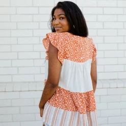 Entro Marley Colorblock Top