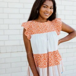 Entro Marley Colorblock Top