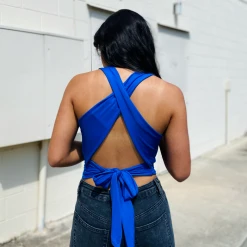 Le Lis Endless Summer Criss Cross Top Tops