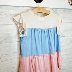 Mon Ami Cullen Colorblock Top Swank Tween