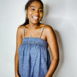 Entro Dalyn Denim Tank Tops