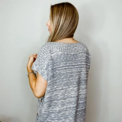 Entro Maple Short Sleeve Sweater Top