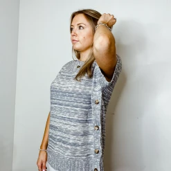 Entro Maple Short Sleeve Sweater Top