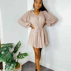 Entro Dresses Rosie Long Sleeve Dress