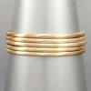 Golden Stella Bangle Bracelet Set Jewelry