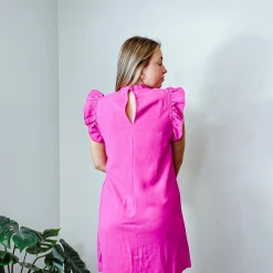 TCEC Cassie Ruffle Sleeve Dress Dresses