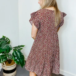 Entro Feeling Groovy Tiered Dress